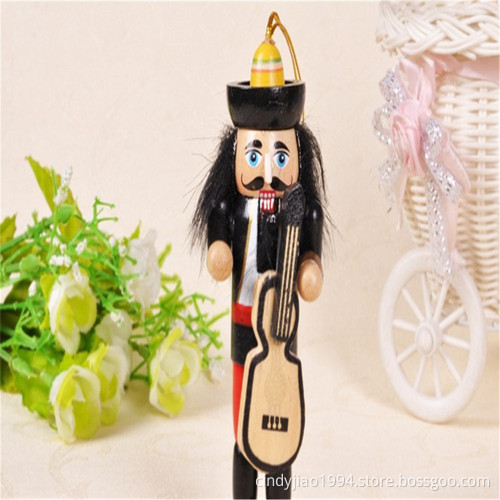 Wooden nutcracker hanging ornament Christmas decorations seasonal gift